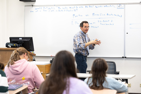 English class taught by Mark Bennion.