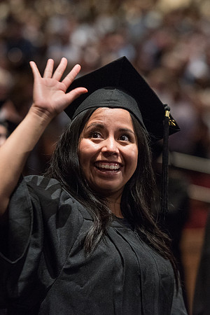 BYU-Idaho Graduation. Graduates during Commencement. Spring Semester