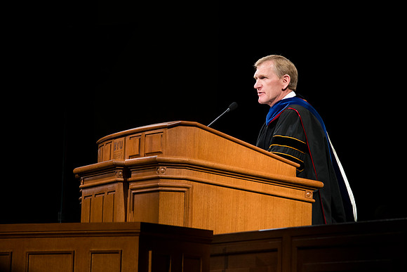 BYU-Idaho December 2013 graduation.  Roger G. Christensen
