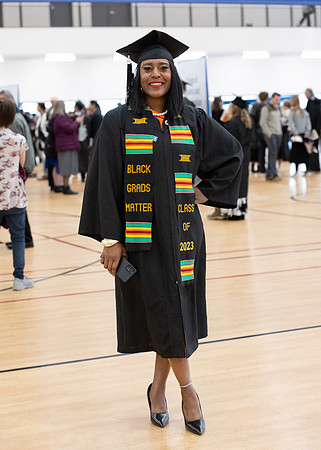 Brigham Young University-Idaho Graduates before commencement ceremonies.