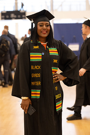 Brigham Young University-Idaho Graduates before commencement ceremonies.