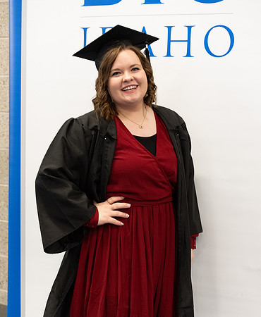 Brigham Young University-Idaho Graduates before commencement ceremonies.