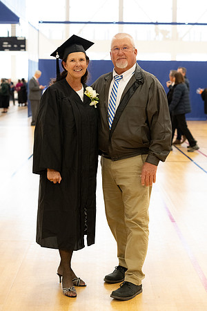 Brigham Young University-Idaho Graduates before commencement ceremonies.