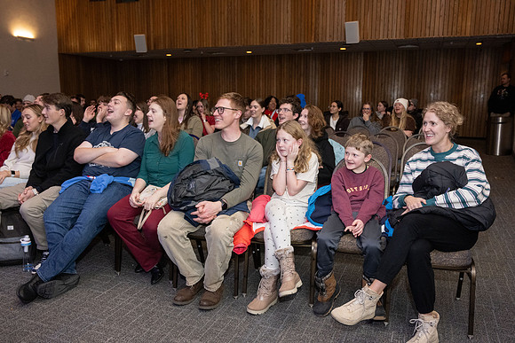 Christmas Tree lighting and festivities at BYU-Idaho.