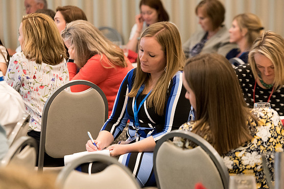 The Online Learning and Teaching Conference includes team collaboration on new ideas to implement into teaching.