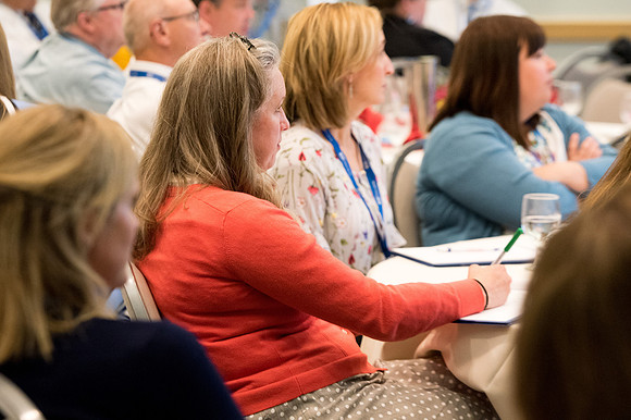 The Online Learning and Teaching Conference includes team collaboration on new ideas to implement into teaching.