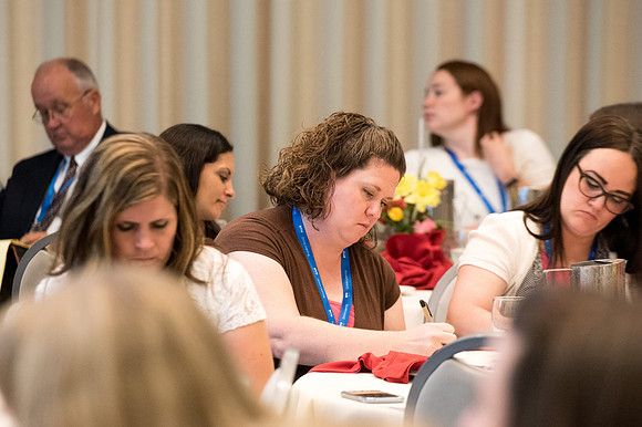 The Online Learning and Teaching Conference includes team collaboration on new ideas to implement into teaching.