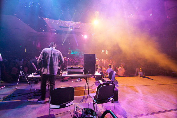 Throughout the semester, dance parties are held in the main gym of the Hart Building. This event was an awesome night of dancing and DJ-ed top 40 music.