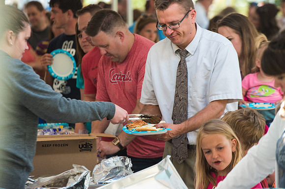 Online leadership and teaching conference held at BYU-Idaho, Spring Semester. The family picnic, held at the McKay Library Amphitheatre had food, games, and a performance by Proform Airborne Jump Rope