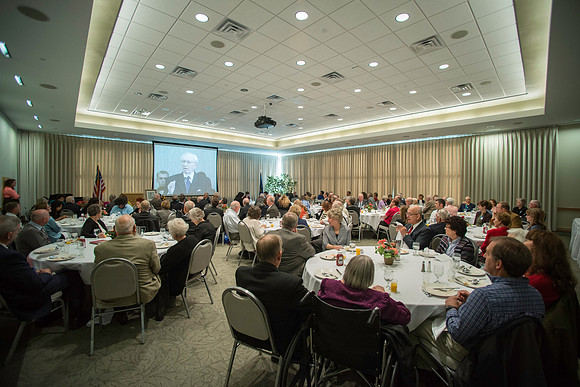 Nov, 9 2014, Ed and Arlene Williams were honored at Emeritus Breakfast.