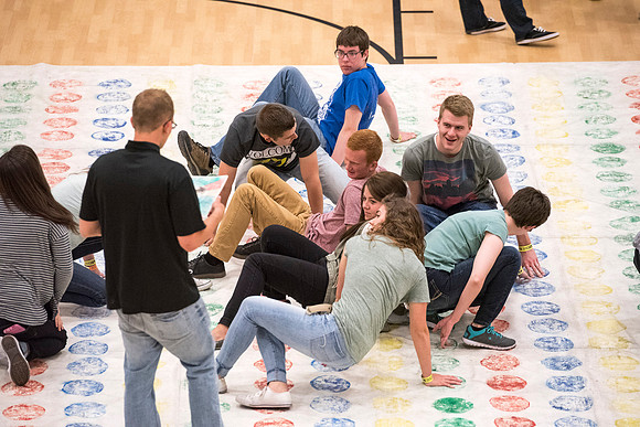 Students kick off the new semester with fun and games at i-Night.