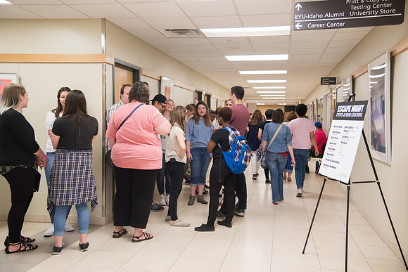 BYUI-Idaho Escape Night Activities. Spring Semester