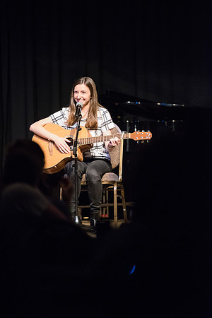 Acoustic Cafe - Held in the Manwaring Student Center in the Little Theatre the Acoustic Cafe had various live performers singing, and playing the guitar and other instruments.