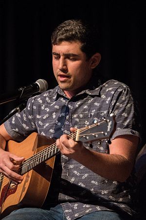 Acoustic Cafe - Held in the Manwaring Student Center in the Little Theatre the Acoustic Cafe had various live performers singing, and playing the guitar and other instruments.