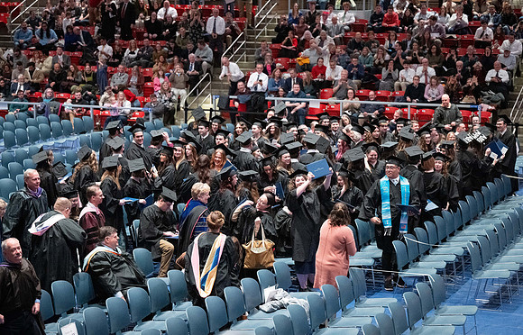 Convocation for the College of Performing and visual Arts.