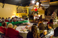 University Relations Christmas party at Jim Clark's magical musical barn.