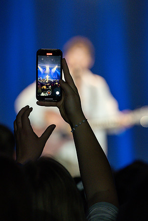 Jake Scott preforms at BYU-Idaho.