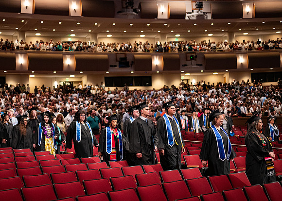 Commencement for BYU-Idaho graduates.