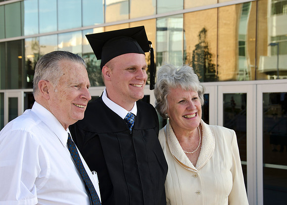 Commencement during graduation spring 2012