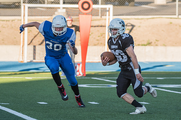 The Competitive Sports football championship was a close, exciting game with both teams playing at their best. The game took place at the BYU-Idaho Stadium. Spring Semester 2019.