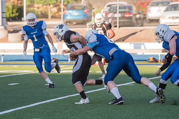 The Competitive Sports football championship was a close, exciting game with both teams playing at their best. The game took place at the BYU-Idaho Stadium. Spring Semester 2019.
