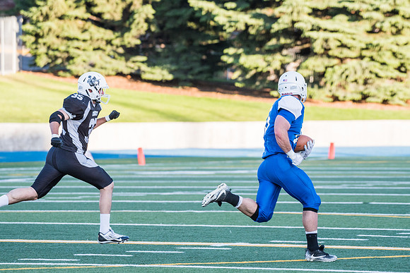 The Competitive Sports football championship was a close, exciting game with both teams playing at their best. The game took place at the BYU-Idaho Stadium. Spring Semester 2019.