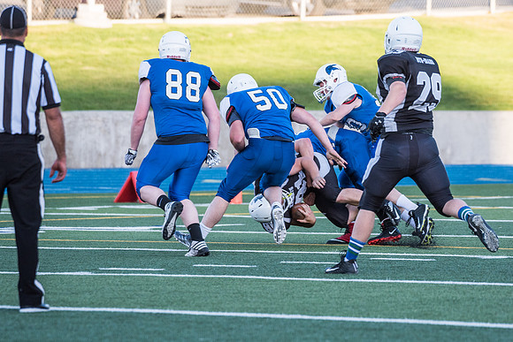 The Competitive Sports football championship was a close, exciting game with both teams playing at their best. The game took place at the BYU-Idaho Stadium. Spring Semester 2019.