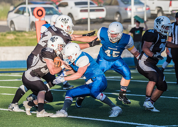 The Competitive Sports football championship was a close, exciting game with both teams playing at their best. The game took place at the BYU-Idaho Stadium. Spring Semester 2019.