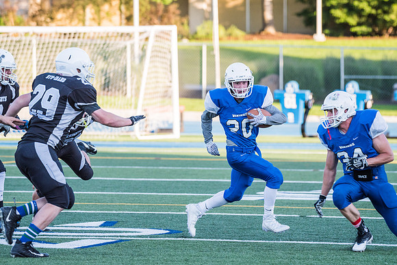 The Competitive Sports football championship was a close, exciting game with both teams playing at their best. The game took place at the BYU-Idaho Stadium. Spring Semester 2019.