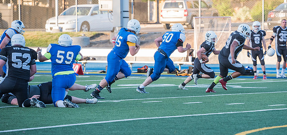 The Competitive Sports football championship was a close, exciting game with both teams playing at their best. The game took place at the BYU-Idaho Stadium. Spring Semester 2019.