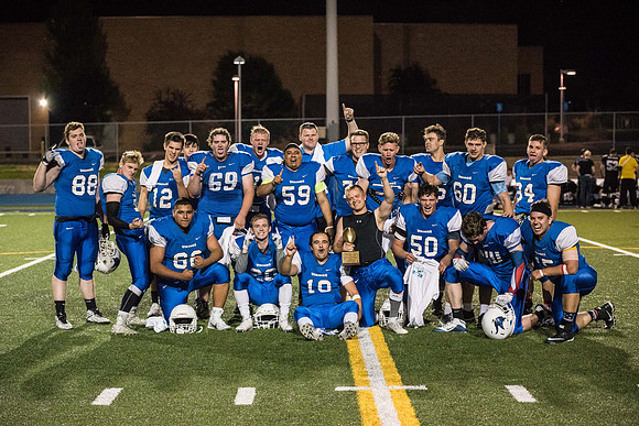The Competitive Sports football championship was a close, exciting game with both teams playing at their best. The game took place at the BYU-Idaho Stadium. Spring Semester 2019.