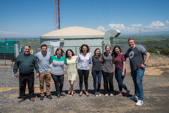 Tour of the BYU-Idaho Radio Tower on the South Menan Butte.