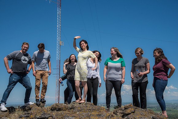 Tour of the BYU-Idaho Radio Tower on the South Menan Butte.
