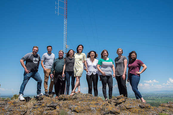 Tour of the BYU-Idaho Radio Tower on the South Menan Butte.