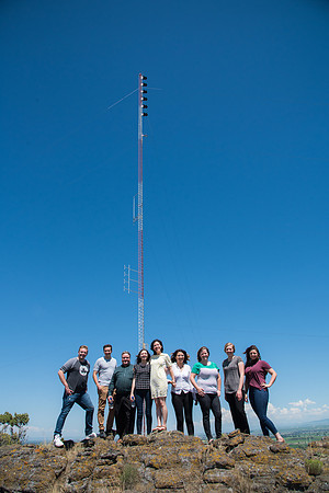 Tour of the BYU-Idaho Radio Tower on the South Menan Butte.