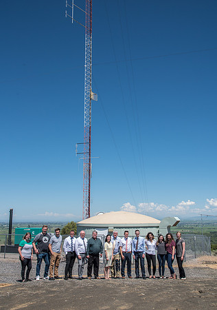 Tour of the BYU-Idaho Radio Tower on the South Menan Butte.