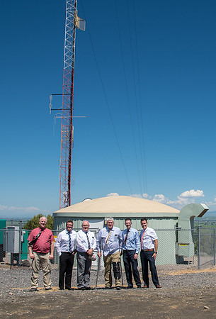Tour of the BYU-Idaho Radio Tower on the South Menan Butte.