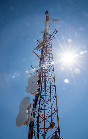 Tour of the BYU-Idaho Radio Tower on the South Menan Butte.
