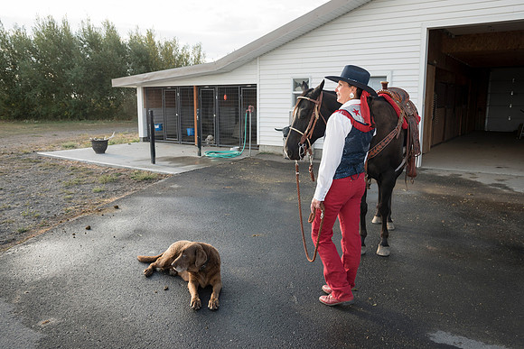 Julie Lee is an Americana horseback rider and has been affiliated with teaching at BYU-Idaho.