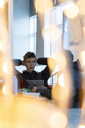 Students on Campus - Jan 2024