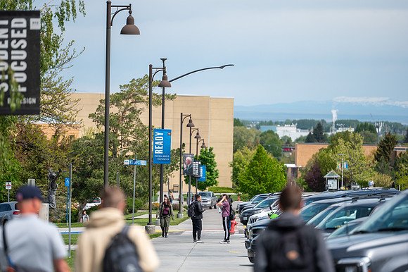 Students On Campus - May 2025