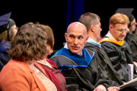 Students graduate from Academic Success and Interdisciplinary Studies in the Hart Building.