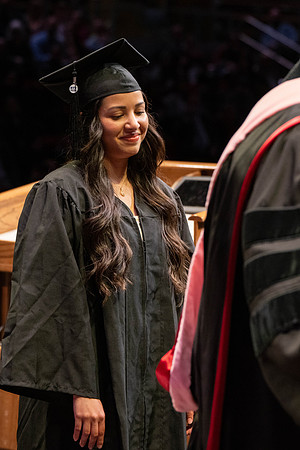 Students graduate from Academic Success and Interdisciplinary Studies in the Hart Building.
