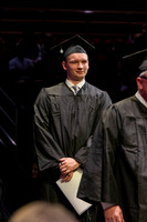 Students graduate from Academic Success and Interdisciplinary Studies in the Hart Building.