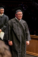 Students graduate from Academic Success and Interdisciplinary Studies in the Hart Building.