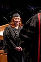 Students graduate from Academic Success and Interdisciplinary Studies in the Hart Building.