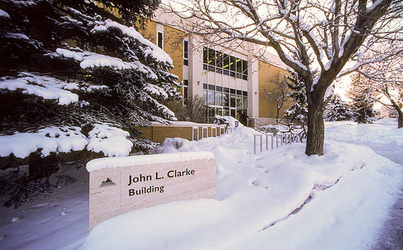 Ricks College Campus. January 2002.