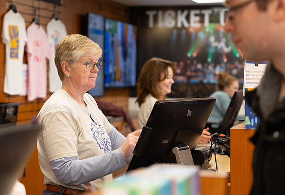 Students of all ages flock to the University Store to get school supplies for the 2024 Winter Semester.