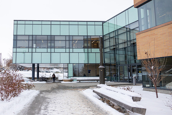 Science and Technology Center on the first day of Winter Semester.