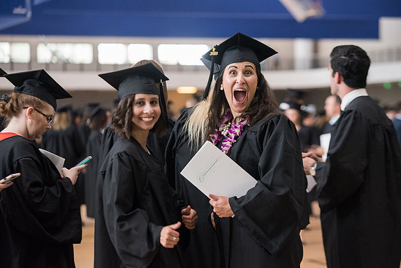 BYU-Idaho Graduation. Graduates getting ready for Commencement. Spring Semester